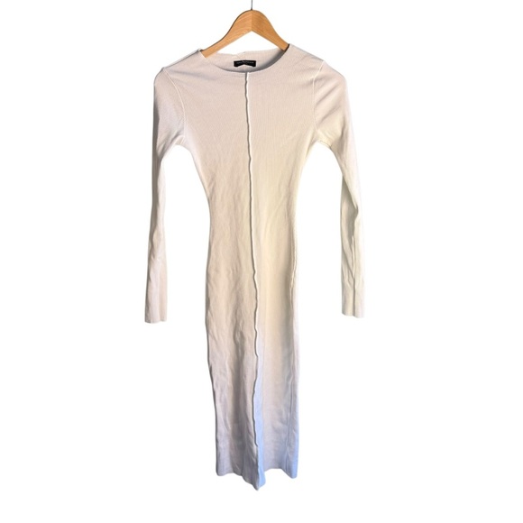 Naked Wardrobe Women's Simple. Minimal. Classic.Bodycon finish Dress Size M - Picture 3 of 12